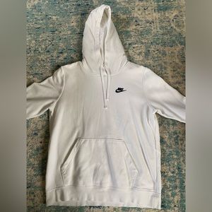 White Nike Hoodie - size M